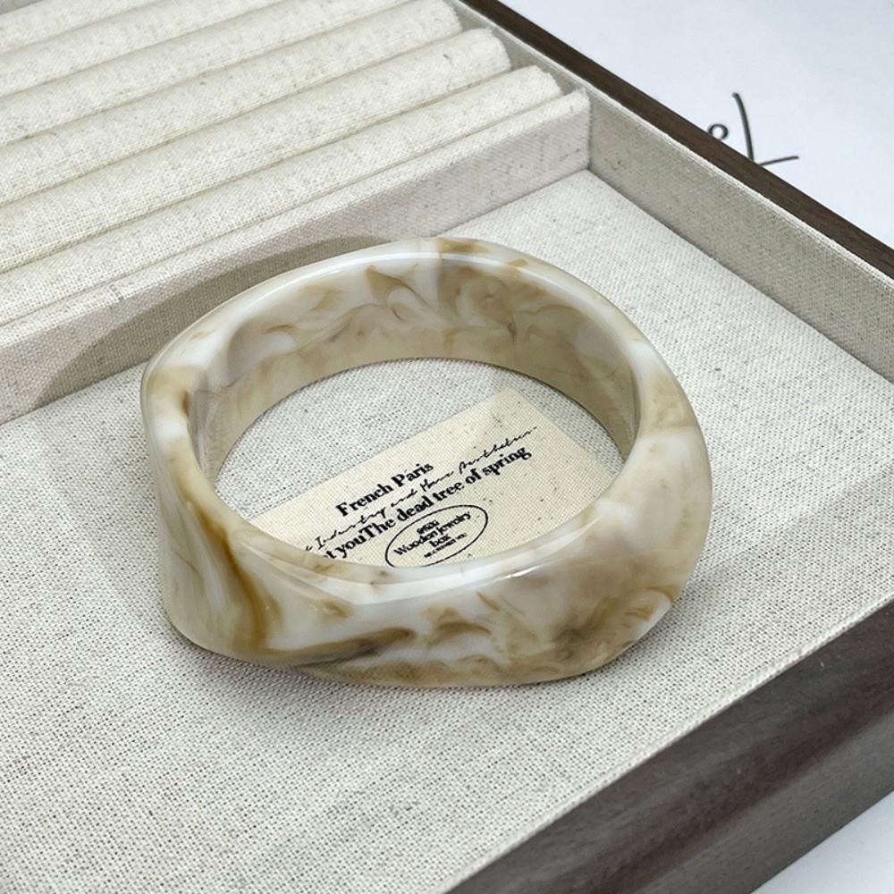 

Широкие акриловые браслеты Геометрические женские браслеты Новые массивные браслеты Ювелирные изделия B