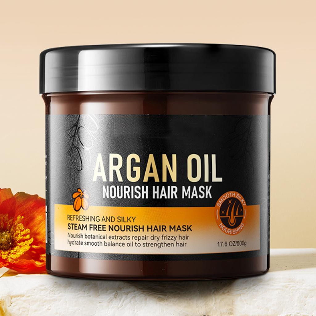 1Pc 500ML Glycerin Shampoo or Conditioner or 500g Hair Mask Moisturizing Strengthening Hair Care for All Hair Types Men Women