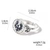 Anello delle Anime Anelli Regolabili Pietra Preziosa Cloranzia Metallo Anello di Crisantemo per Donne Uomini Gioielli Cosplay Accessori Regalo