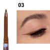 Wasserdichter Schwarzbrauner Eyeliner Gelstift Ultrafein Matt Glatt Schnelltrocknend Wischfest Einfach zu tragen Eyeliner Stift Make-up für Augen