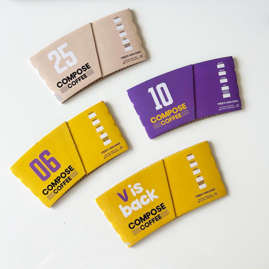 [USED] BTS V Official MERCHBOX 17 Layover with Bonus