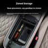 For Omoda C7 7 Shs Phev  Central Control Armrest Storage Box Organizing Storage Tray Car Stowing Tidying Interio Accessories
