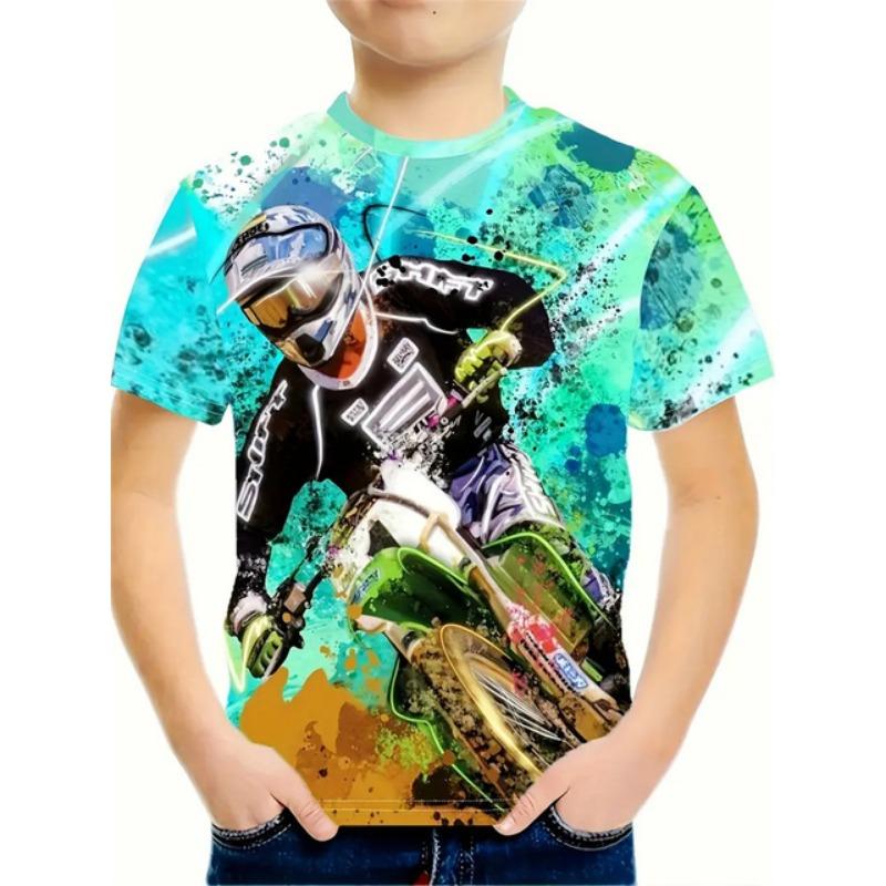 

Летняя детская одежда для мальчиков с принтом 3D-кота, футболка с коротким рукавом, детская одежда, модная футболка для мальчиков, топ, футболка 160