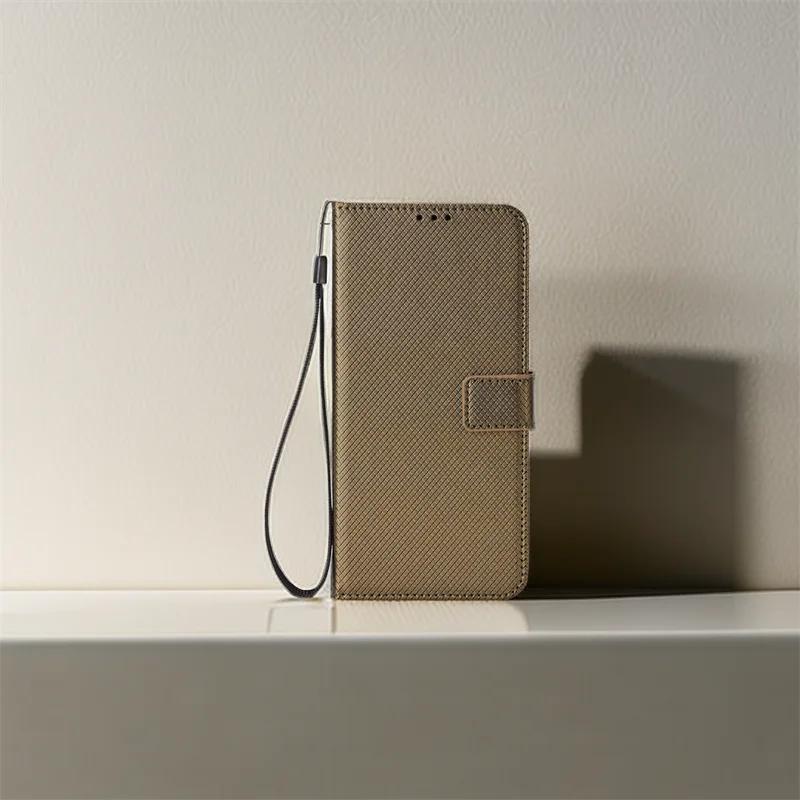 

Роскошный кожаный чехол для Xiaomi Mix Fold 3, 2023, винтажный чехол для телефона Mix Fold 3, откидной магнитный чехол-бумажник For Mix Fold 3 золотой