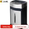 Comet 21-Sheet Commercial Paper Shredder with 60-Min Run Time