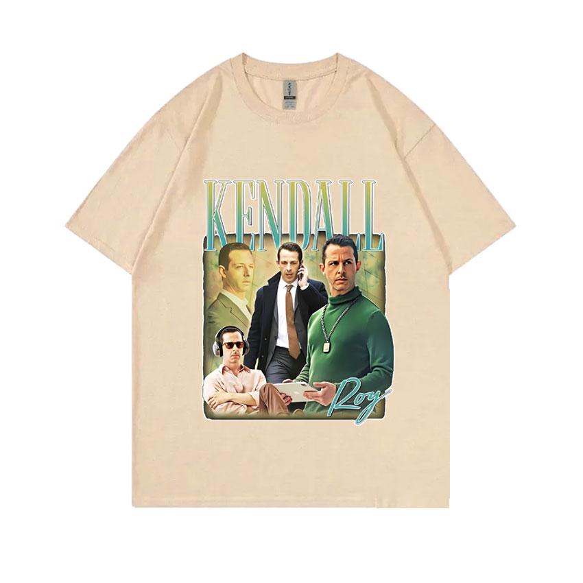

Kendall Roy Graphic Tshirt Tv Series Succession Logan Homage T Shirts Male Fashion Oversized Streetwear Unisex Women Cotton Tshirt 2XL