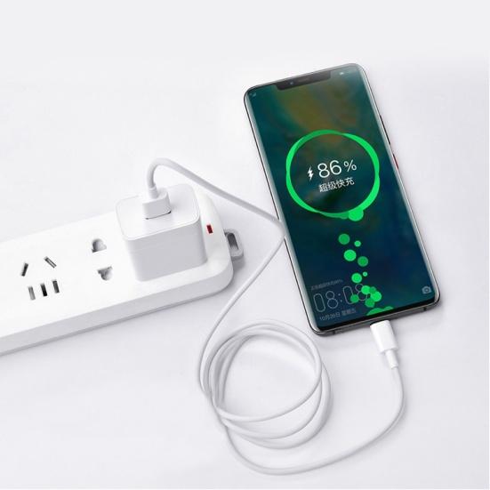 1/1.5/2m 5A USB Fast Charging Cable Type-C Super Data Transfer Cord for Huawei