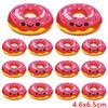 10pcs Cute Cartoon Embroidered Patches Diy Pudding Donuts Ice Cream Doodle Stickers Iron On Patches For Clothing Decoration 