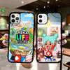 Toca Boca Toca Life World Phone Case Wireless Charging PC+TPU For IPhone 11 12 13 14 15 16 17 Pro Max Plus Case