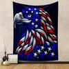 American Eagle Patriotic Design Patterned Tapestry Decorative Wall Hanging, Home Bedroom Living Room Decor
