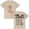 MGK Lost Americana Machine Gun Kelly Tour 2026 T Shirts Unisexs Retro Gothic Fashion TShirt Pure Cotton Tees Hip Hop Streetwear