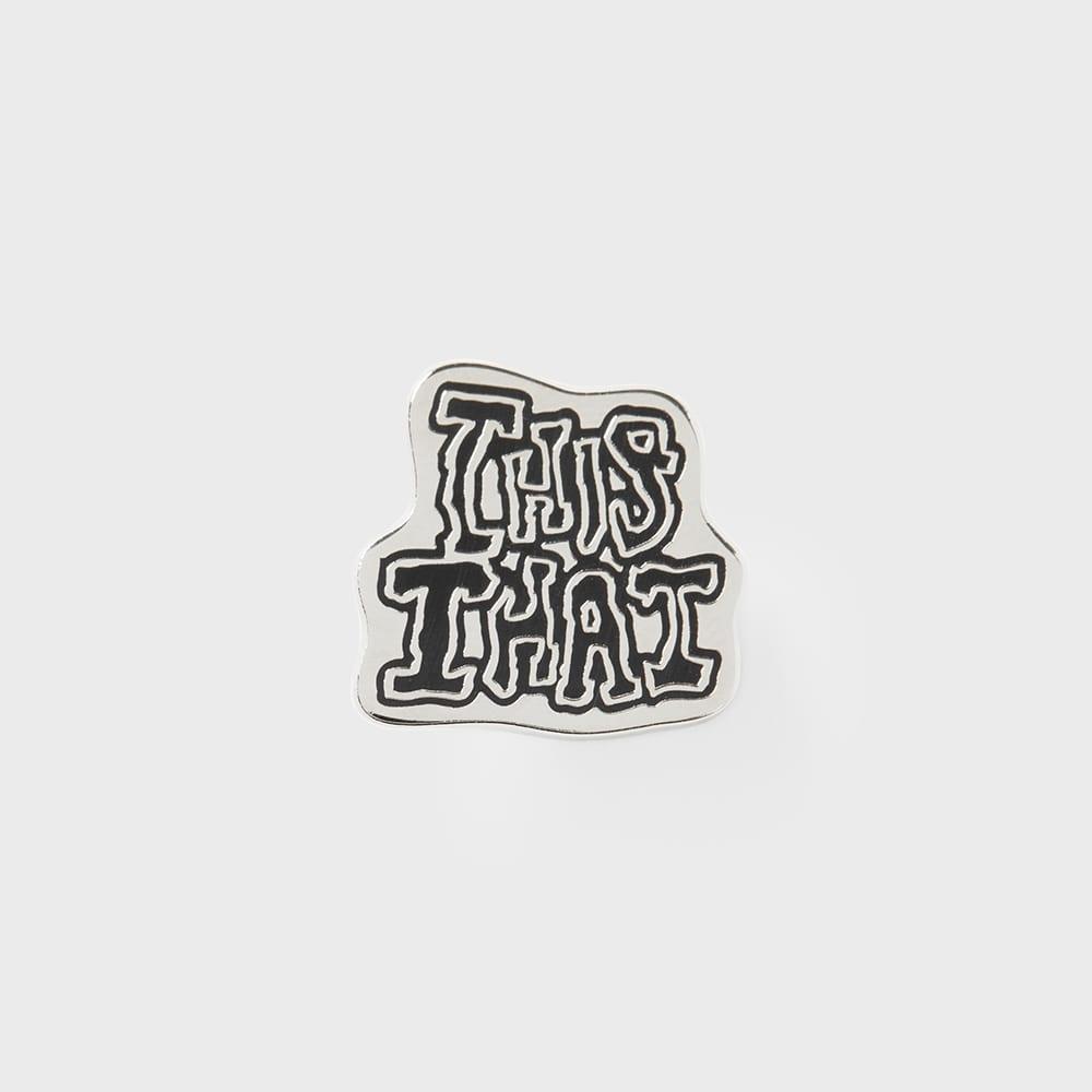 ThIs Is Never That ThIsThat Pin Silver OS