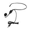3Pcs 3.5 mm Screw Plug Wired Head Condenser Microphone Headset Mic for Shopping Guide Guider