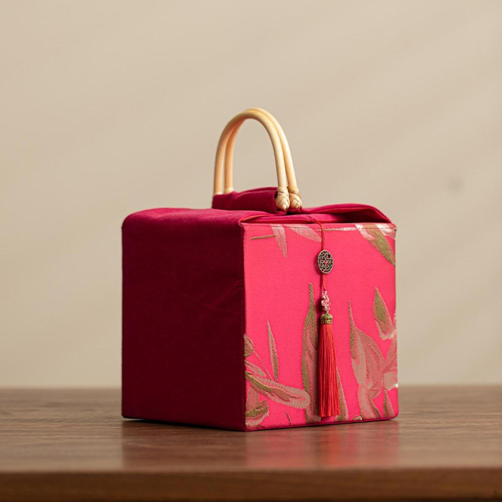 

Подарочная коробка с ручкой для печенья, портативная многофункциональная сумка для подарков на день рождения