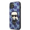Karl Lagerfeld KLHCP13SPMNIKBL iPhone 13 mini 5.4" hardcase blue/blue Monogram Ikonik Patch