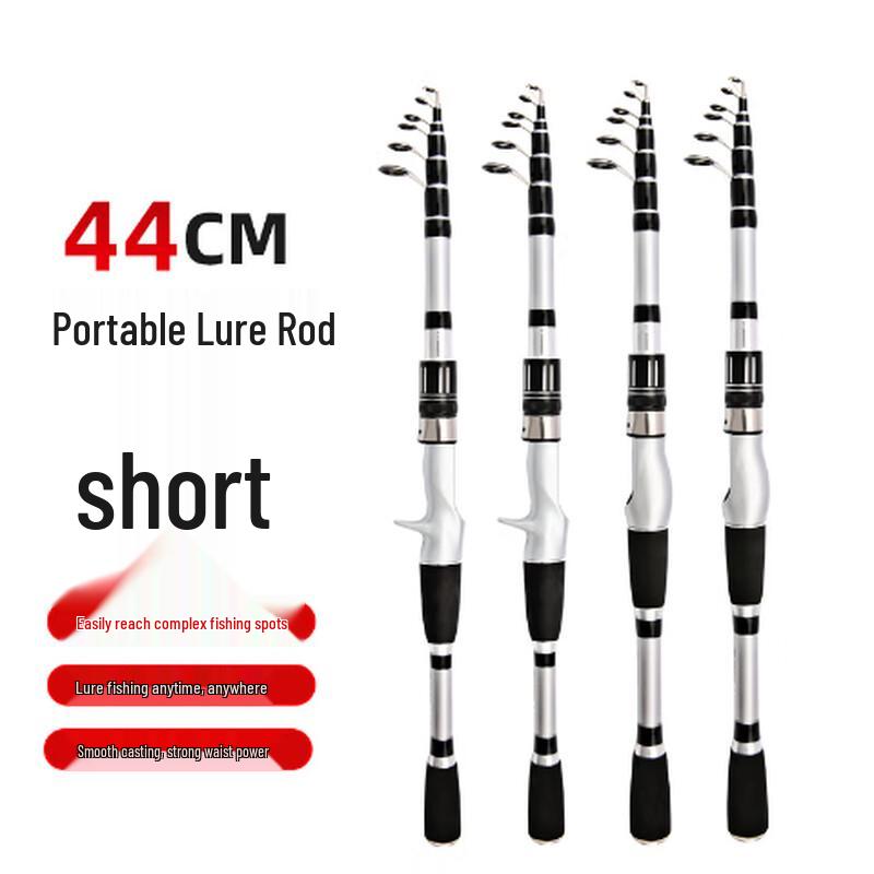Brangdy Portable Telescopic Lure Fishing Rod Set