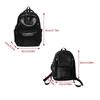 Soft PU Leather Backpack Spacious for College Essential Fashion Solid Color Laptop Daypack for Student and Commuters
