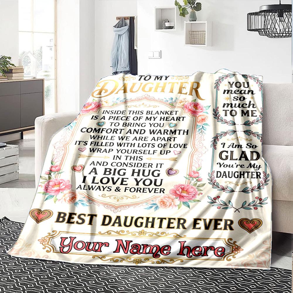 Love And Comfort Blanket Customize Your Name Blankets Are Warm Soft Blankets Perfect For Naps Sofas And Relaxation They Also Make Great Christmas
