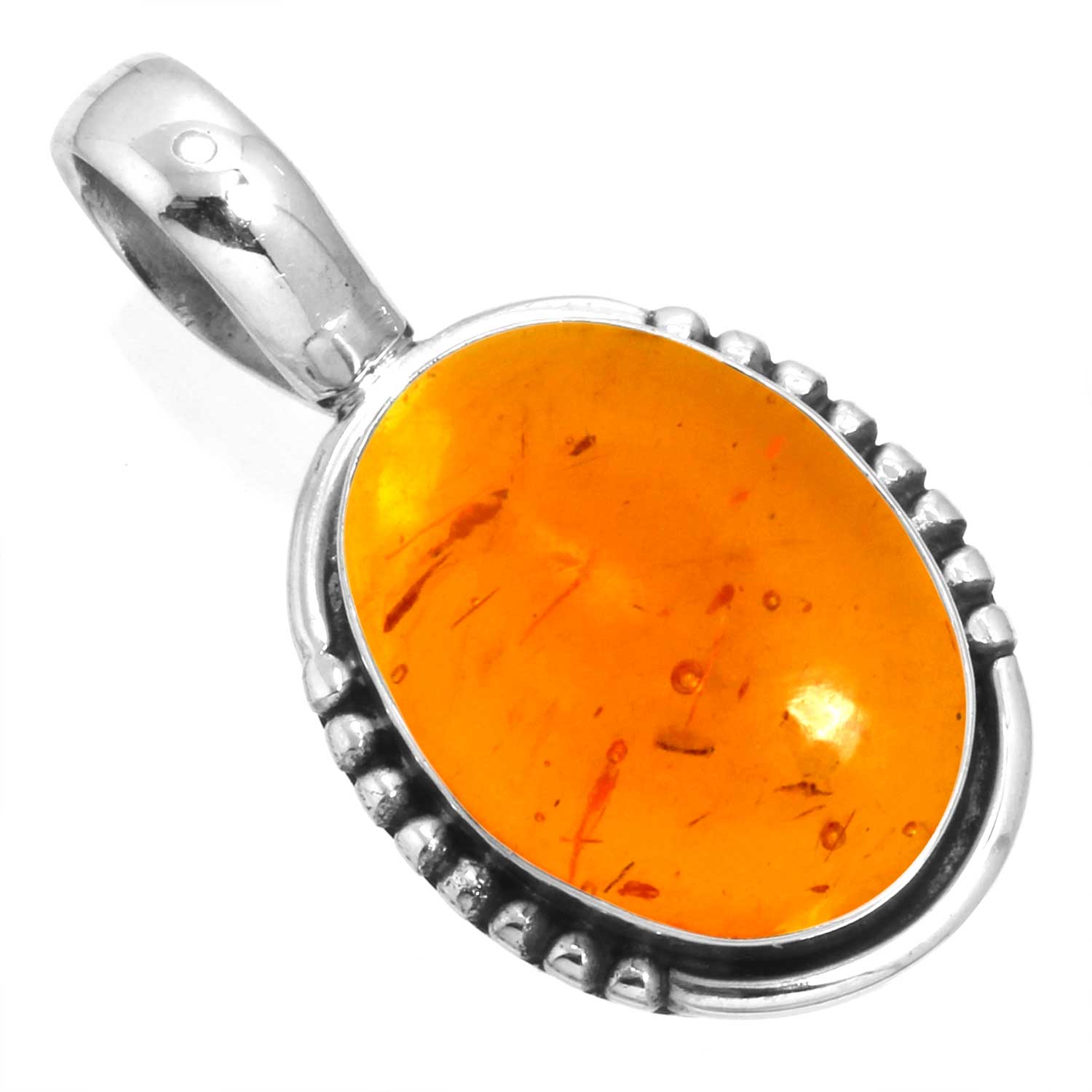 

925 Sterling Silver Pendant Women Gemstone Handmade Jewelry New Year Gift Amber Amethyst Black Onyx Carnelian Garnet Quartz Green Onyx Gold Stone Boho янтарь