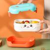700ml Cartoon Children Bento Lunch Boxes Leak-proof Food Container With Compartments (without