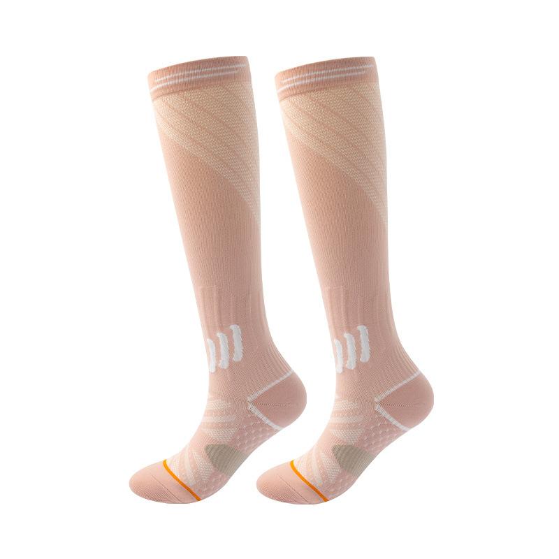 Summer Fitness Exercise Pressure Socks Massage Style Skipping Rope Yoga Calf Running Protective Muscle Compression Stocking