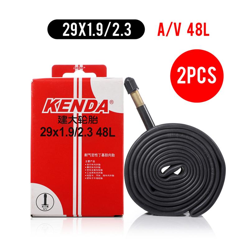 2PCS KENDA bicycle inner tube 26/27.5/29 camera Schrader Presta valve 48L inner tube mountain bike tubes tire chambre air