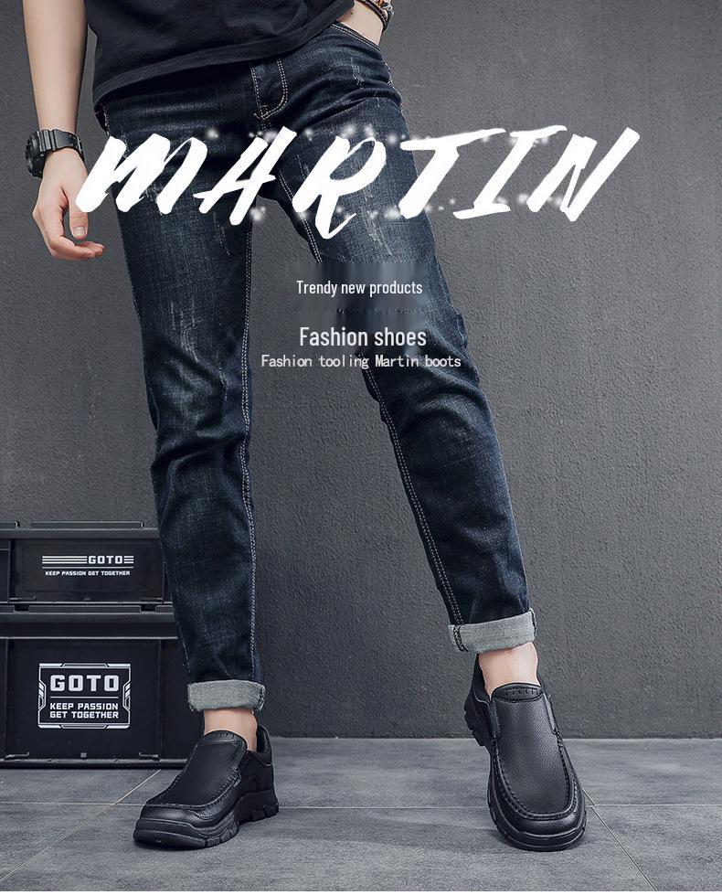 Pánské ležérní boty ve stylu britského podzimu 2025: Všestranná obuv pro střední věk a seniory