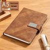 Custom A5 Office Notebook - Thick, Simple Notepad for Business Meetings, Logo Printable