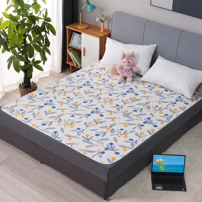 Waterproof Washable Cotton Adult Diaper Pad - Breathable Oversized Care Mattress for Elders