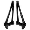 Motorcycle Rear Passenger Footrest Foot Peg Bracket Set For YAMAHA YZF R1 YZF-R1 2009 2010 2011 2012 2013 2014