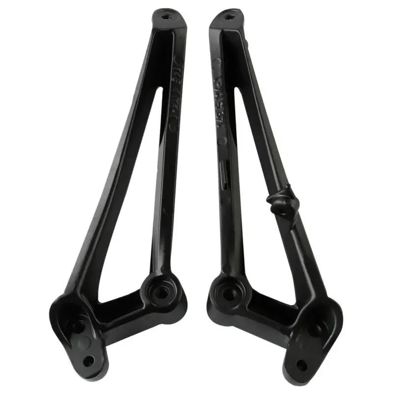 Motorcycle Rear Passenger Footrest Foot Peg Bracket Set For YAMAHA YZF R1 YZF-R1 2009 2010 2011 2012 2013 2014