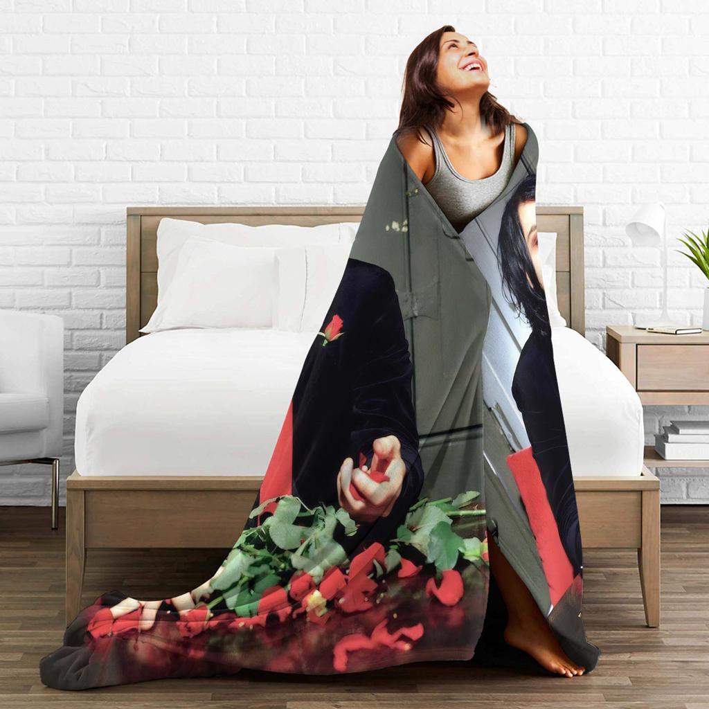 G-Gerard Way MCR Blanket Quality Warm Soft  Throw Blanket Winter Students Living Room Street Trend Bedspread