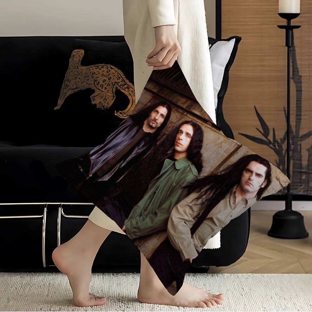 Rock Band TType O NNegativeS Pillow Covers Cartoon Sofa Decorative Home Doublesided Printing Short Plush Cute Cushion Cover
