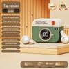 Q87 Bluetooth Ear Clip Earbuds: Retro Camera-Inspired, Comfortable Fit, Long Battery Life, Digital Display, Ideal for Sports & Running