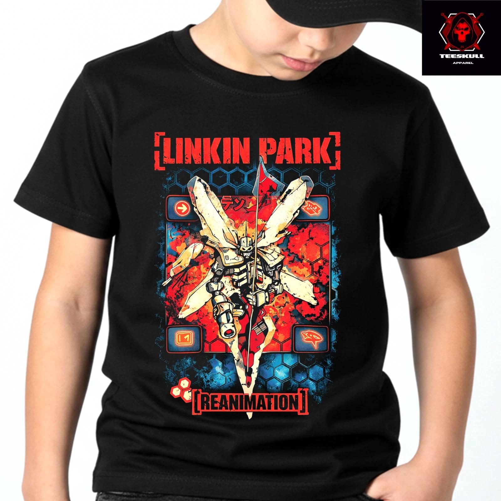 Linkin Park Reanimation Metal Rock Kids Top Premium Soft Cotton T-Shirt XL