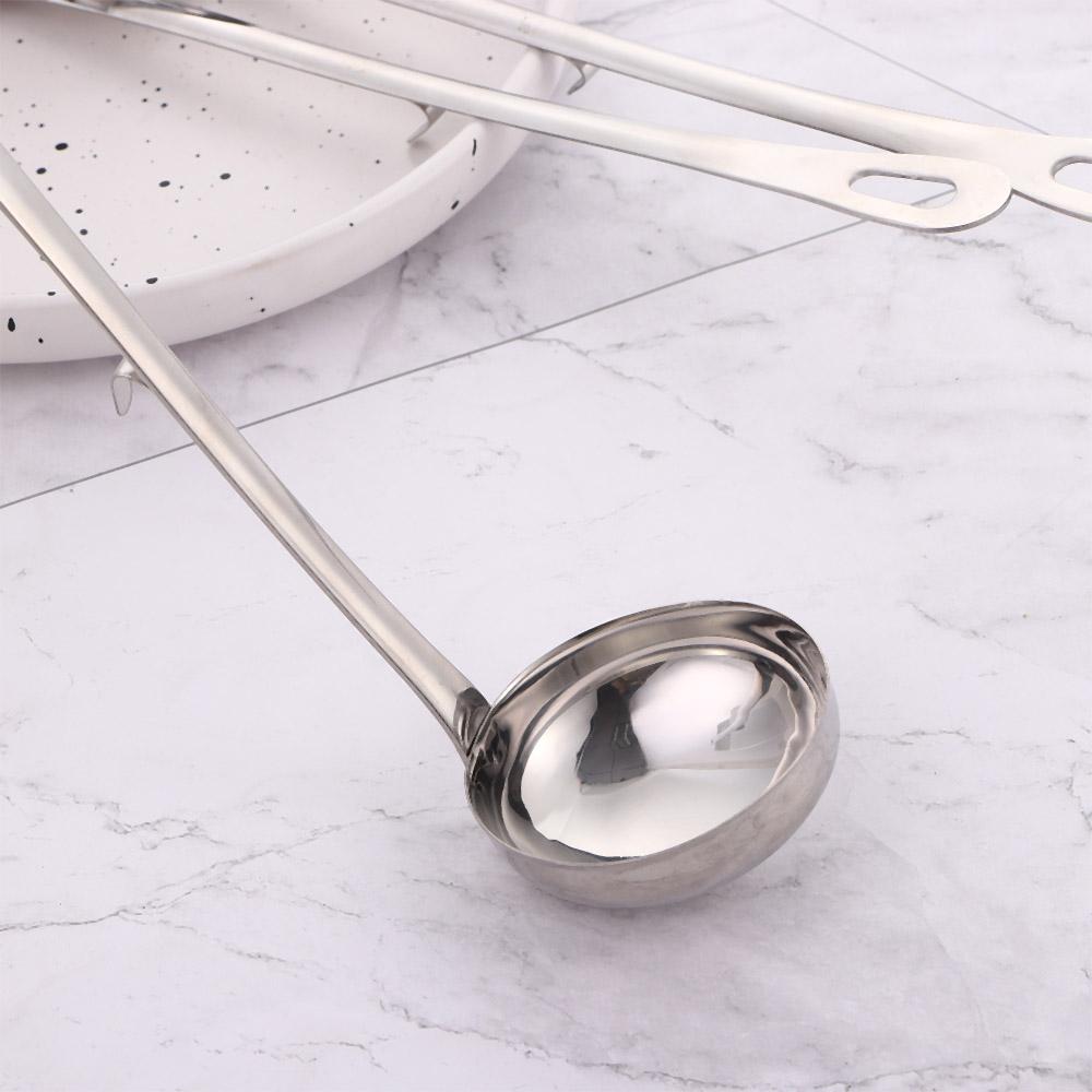 Cooking Stainless Steel Multifunction Dinnerware Serving Spoon Tableware Slotted Scoop Soup Ladle
