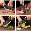 Compact Forged Kitchen Knife for Slicing & Outdoor Use