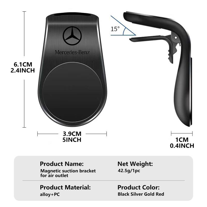 Universal Magnetic Car Phone Holder Mobile Mount Smartphone GPS Support Stand For Benz CITAN VITO SPRINTER CLS SLK Sport ML C200