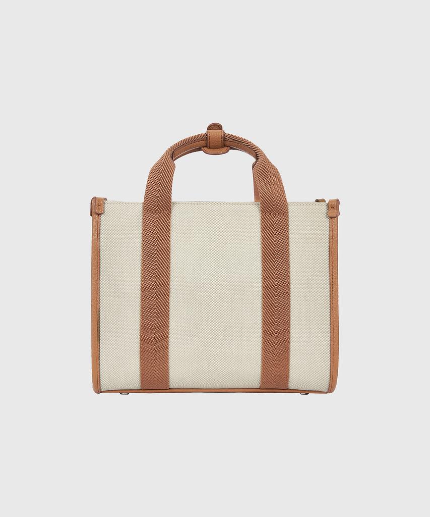 Duvetica Teramo Canvas Tote (Dark Beige) (Women'S Tote Bag)