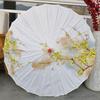 Handheld Silk Cloth Women Umbrella Chinese Style Ancient Dance Umbrella  Photograph Prop