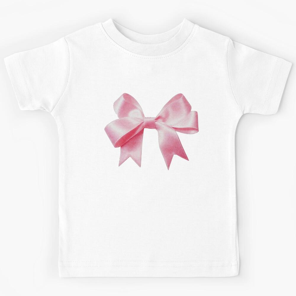 pink ribbon baby tee Kids T-Shirt 100
