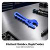 V-Type Wrench Strong Grip Adjustable Quick-Adjust for Automotive Repair