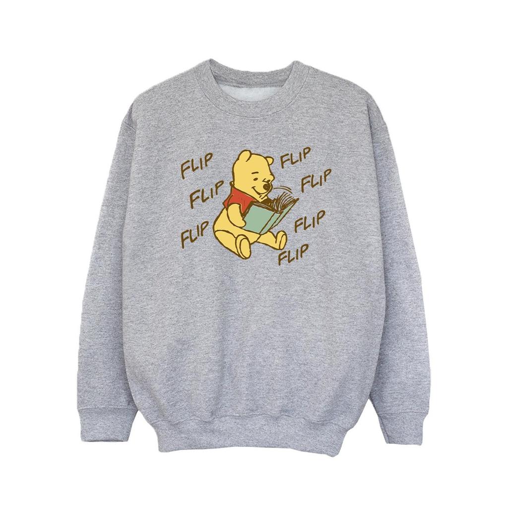 Winnie the Pooh Girls Flip Flip Flip Sweatshirt