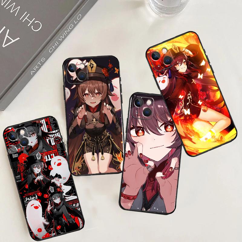 Hu Tao Genshin Impact Case For Oppo A80 A60 A40 A54 A74 A94 A18 A38 A58 A78 A98 A96 A76 A16 A15 A17 A57 A5 A6 Pro