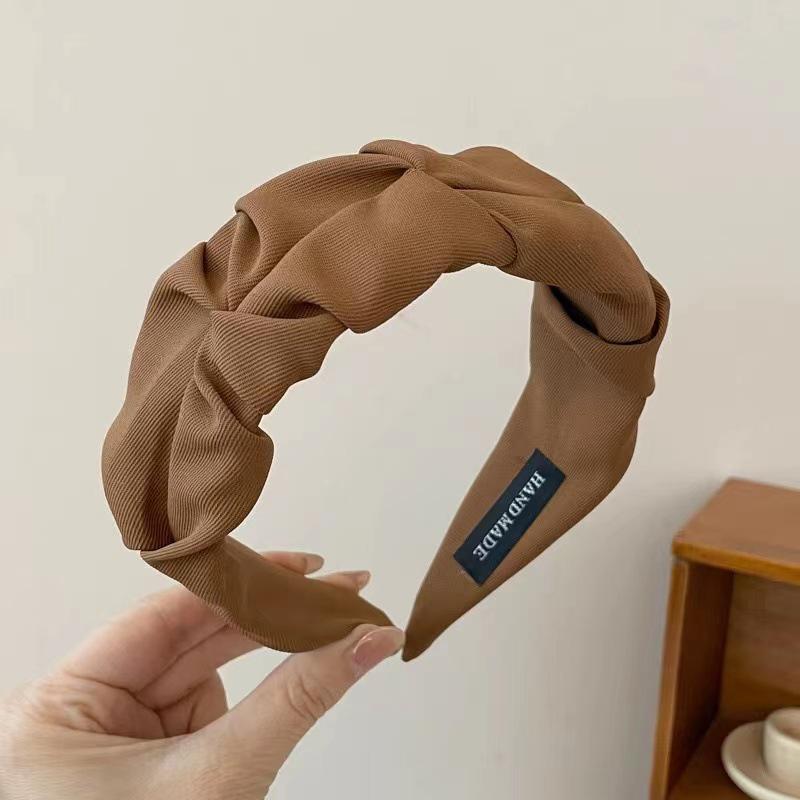 Women's Retro Korean Christmas Headband: High-End Autumn/Winter Hair Jewelry & Versatile Accessory