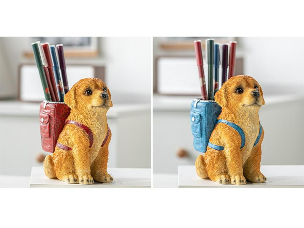 Golden Retriever Creative Pen Holder & Ornament