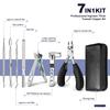Manicure and Pedicure Kit SilverToned Finish Ingrown Toenail Trimmer Handheld Stainless Steel Nail