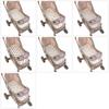 Children's Water Proofing Strollers Pad Cotton Crepe Cloth Diaper Mat Easy To Cleaning for Travel and Daily Use