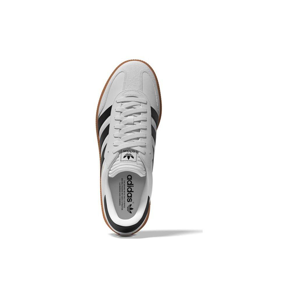 adidas Originals Samba XLG Low Top Skateboard Shoes Unisex White Black IE1377