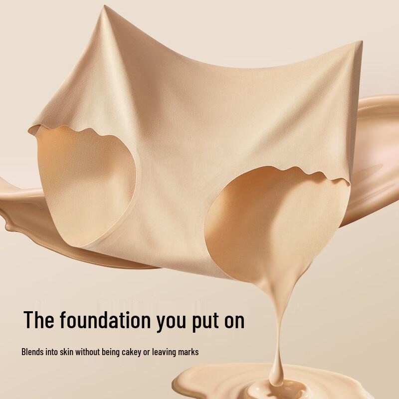 Sang Le Ya Women's Silk Crotch Antibacterial Seamless Briefs 6-Pack